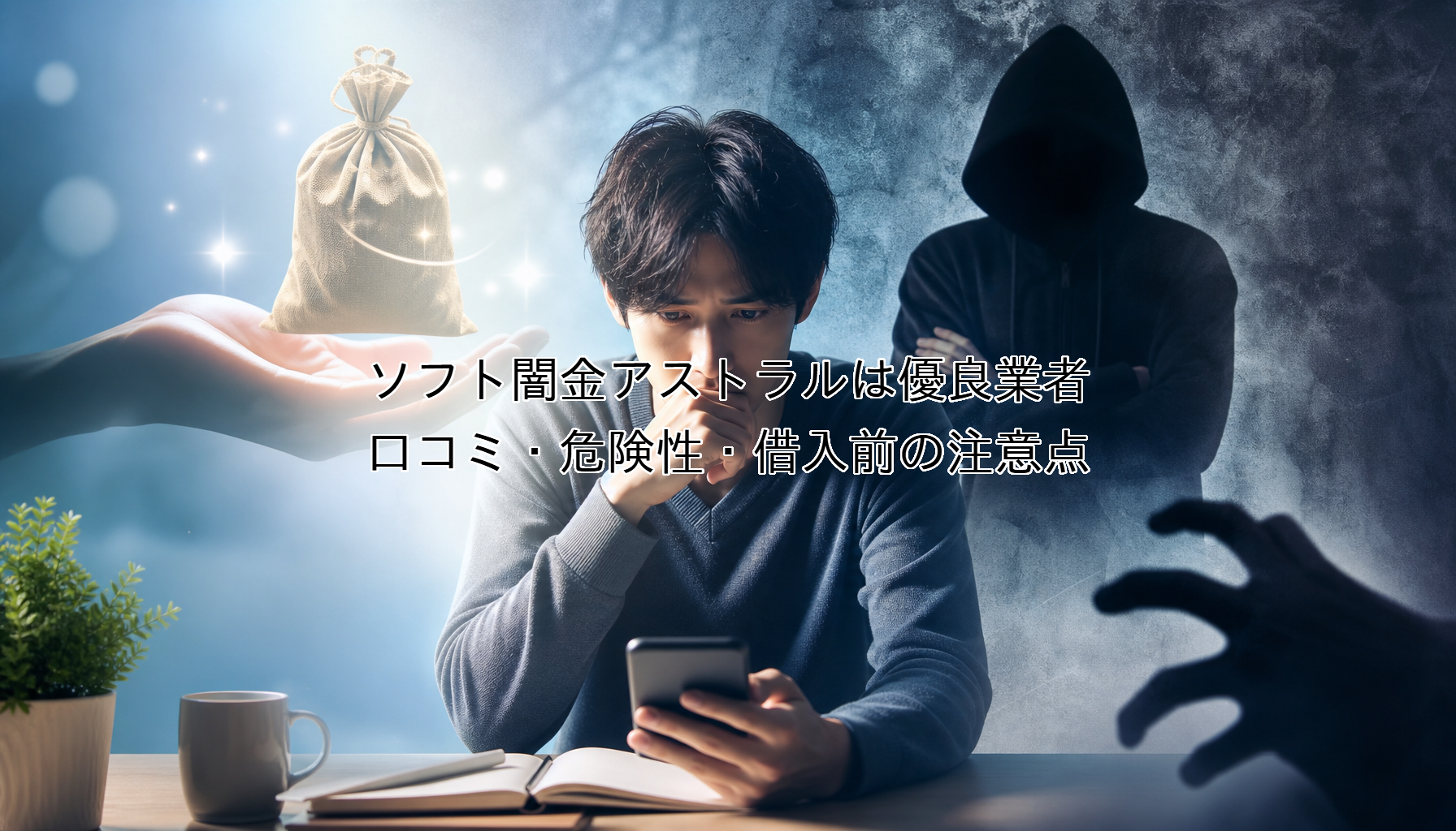 ソフト闇金アストラルは優良業者?口コミ・危険性・借入前の注意点