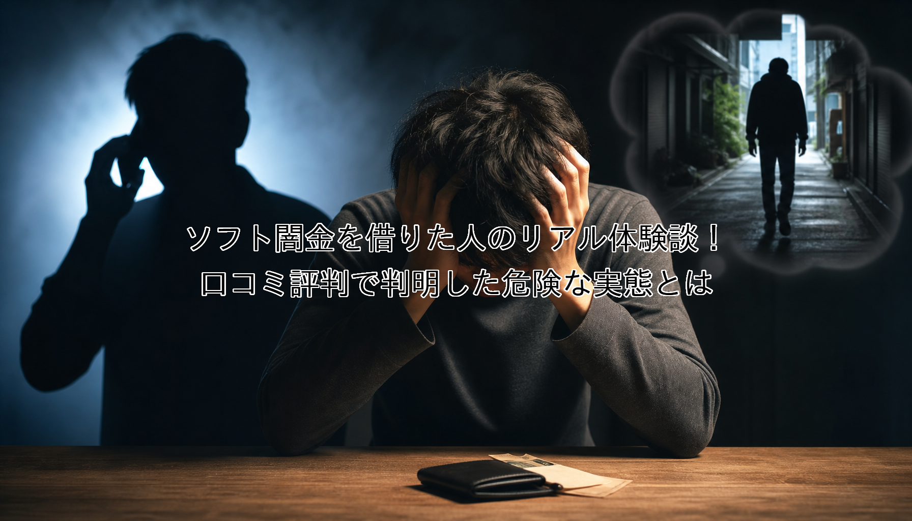 ソフト闇金を借りた人のリアル体験談！口コミ評判で判明した危険な実態とは