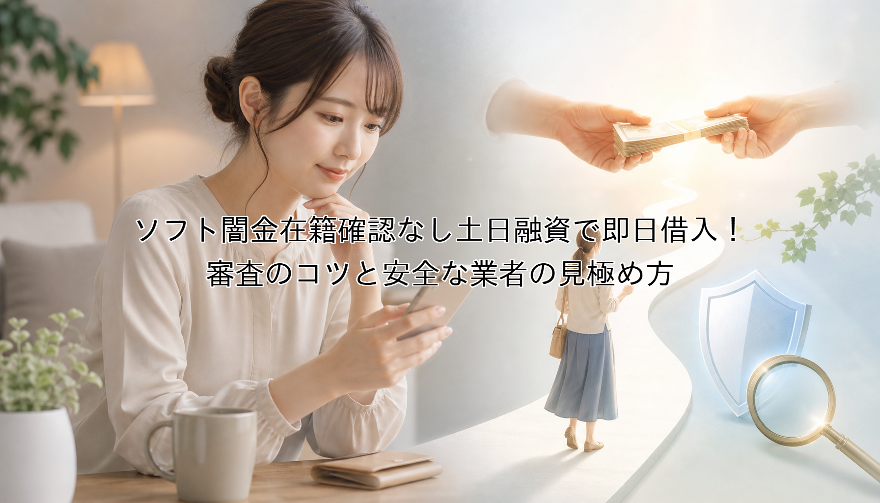 ソフト闇金在籍確認なし土日融資で即日借入!審査のコツと安全な業者の見極め方